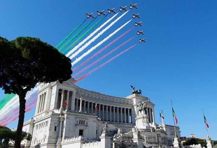 Празднование Дня Республики в Риме, Италия, 2 июня 2023 года. (Фото: TASS)