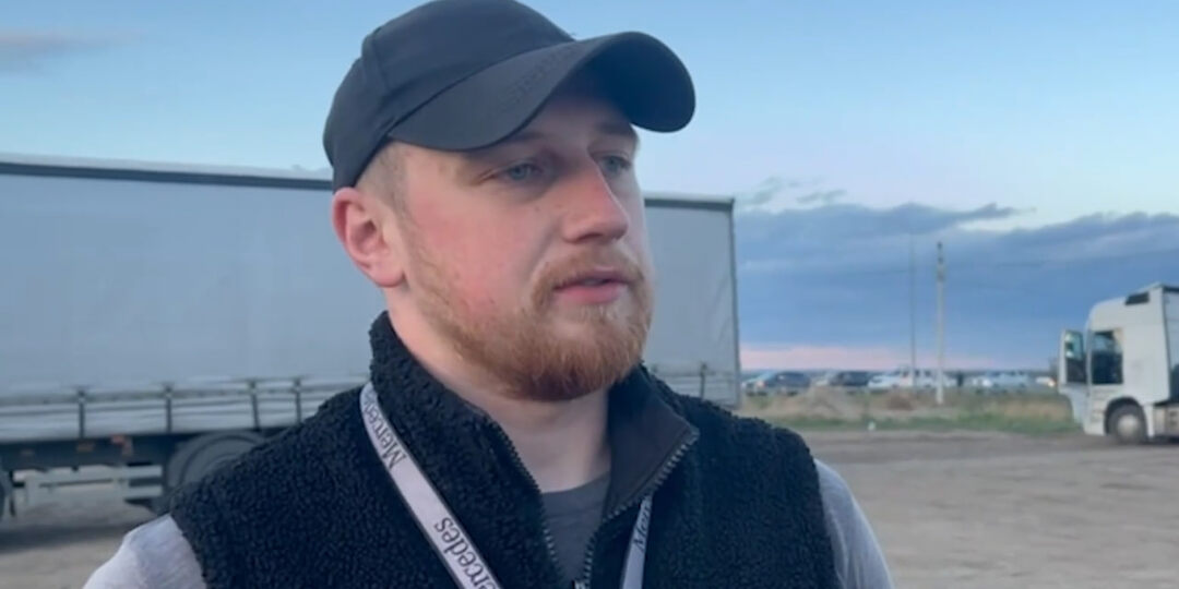 Водитель фуры рассказал, как забрасывал камнями дроны в Иркутской области