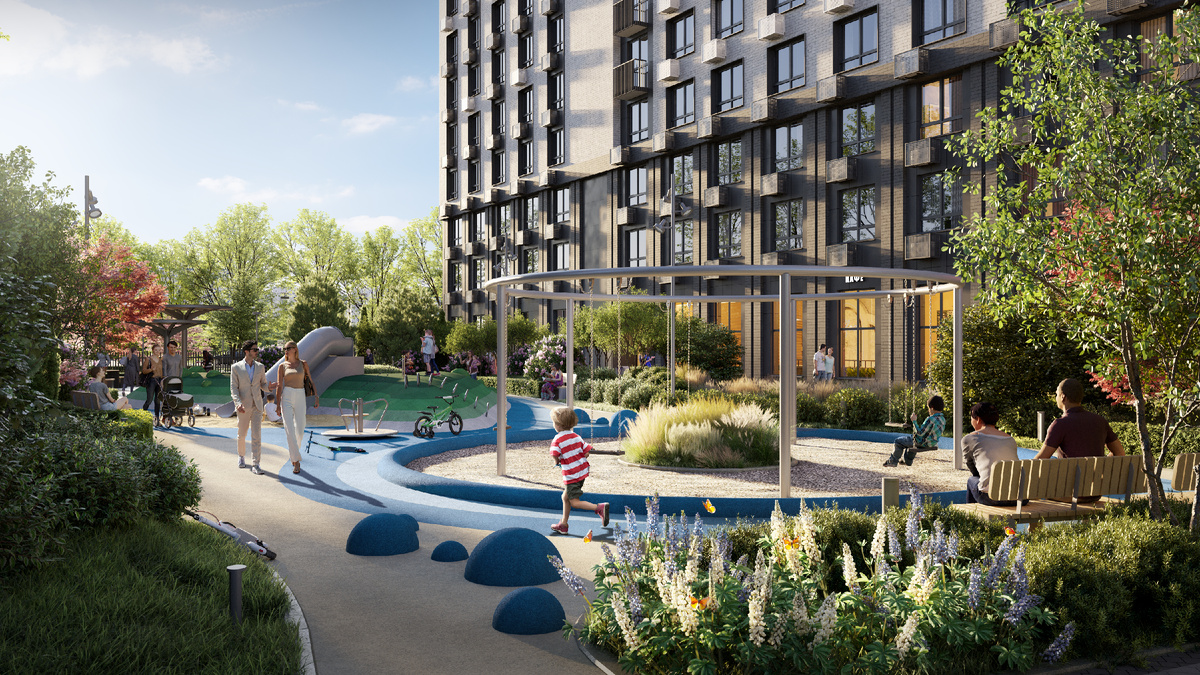 Гармоничное пространство с продуманным благоустройством