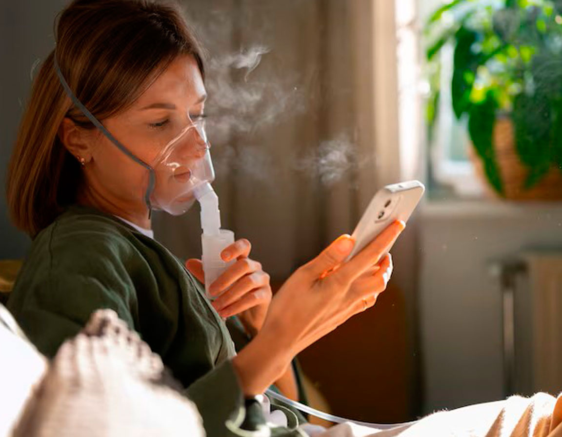 Ингаляция в домашних условиях с компрессорным прибором