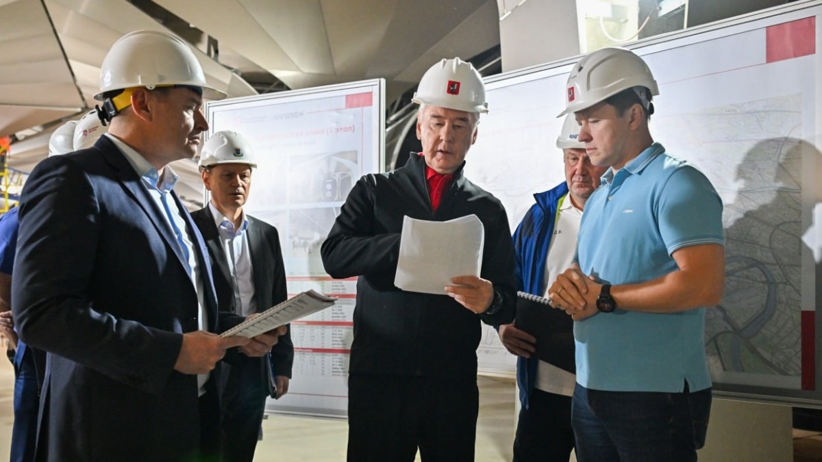    Фото: Telegram / Мэр Москвы Сергей Собянин