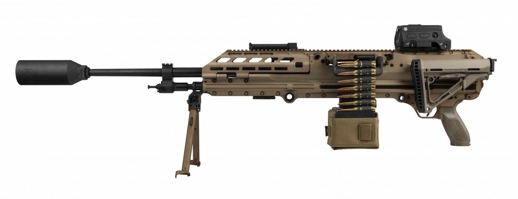Новый пулемет SIG Sauer MG 338 под патрон 338 Norma Magnum. Источник: kalashnikov.ru