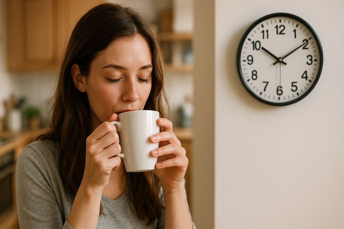    Исследования показывают, что кофе лучше пить в первое половине дня — не позже