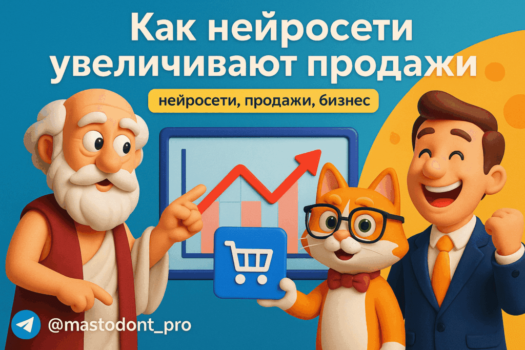    Нейросети как философы бизнеса: как котики и алгоритмы помогут вам повысить продажи и наладить клиентский опыт Andrey M.