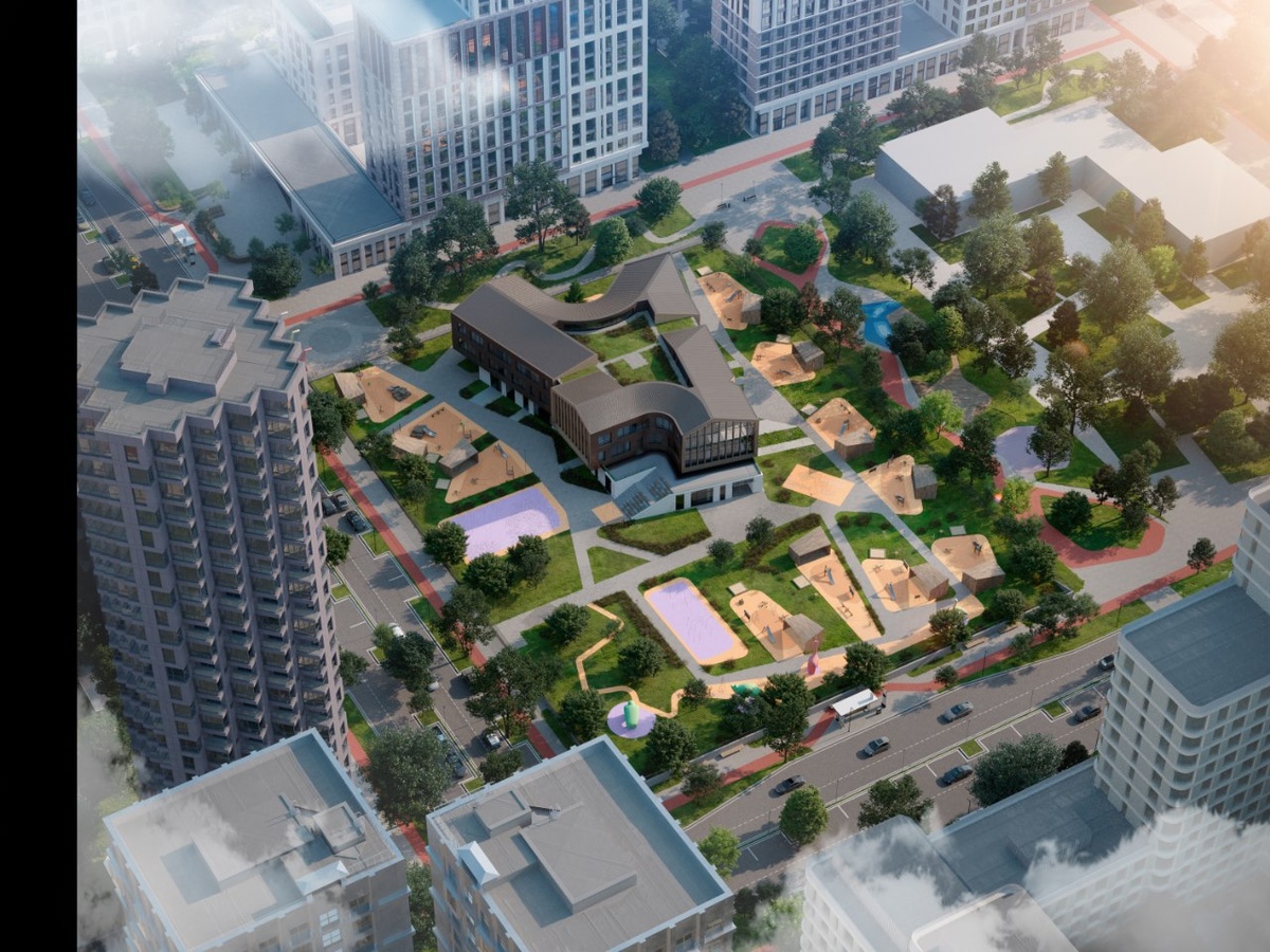 Детские площадки сегментируются по возрасту детей. Фото: Группа «Эталон»