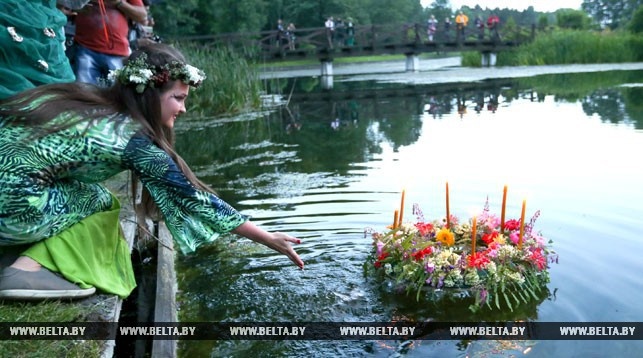 БелТА Обряд "Проводы русалки" 