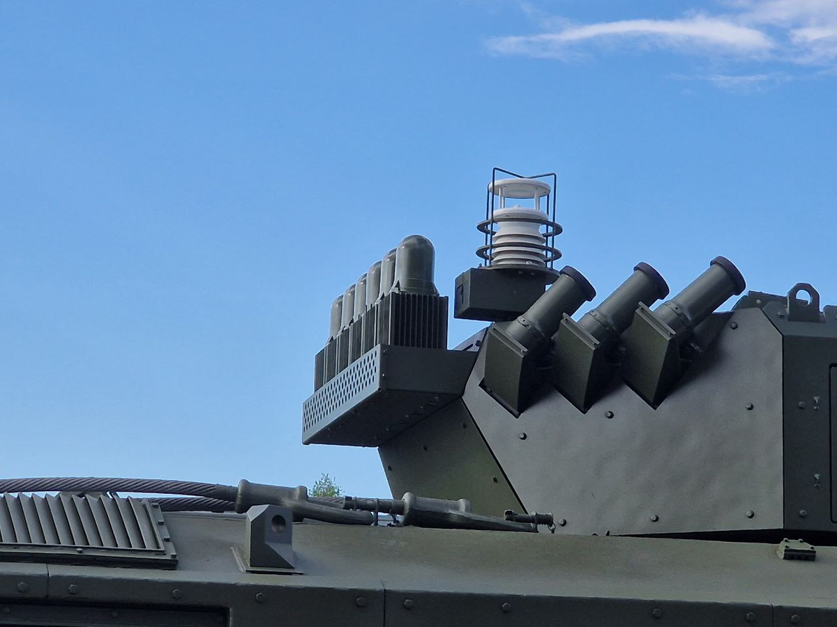 Средства РЭБ на белорусском БТР