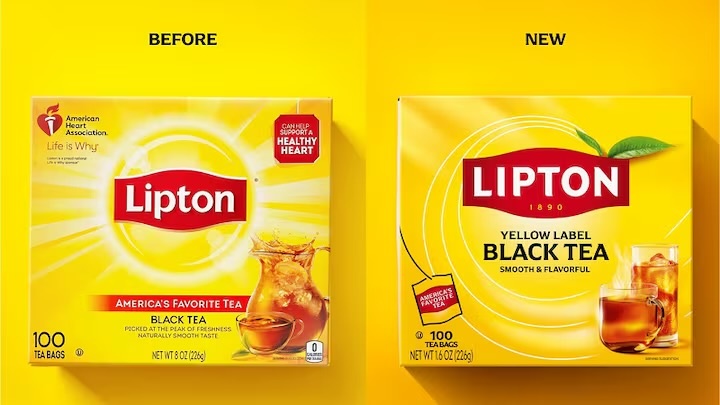 Lipton представил глобальный ребрендинг к 135-летию бренда