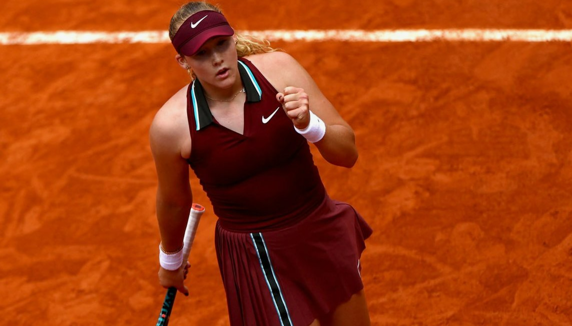 Мирра Андреева стала единственной россиянкой, дошедшей до 1/4 финала "Ролан Гаррос"-2025. Фото: соцсети