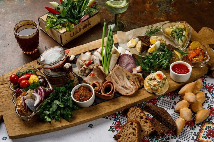 Русская кухня.