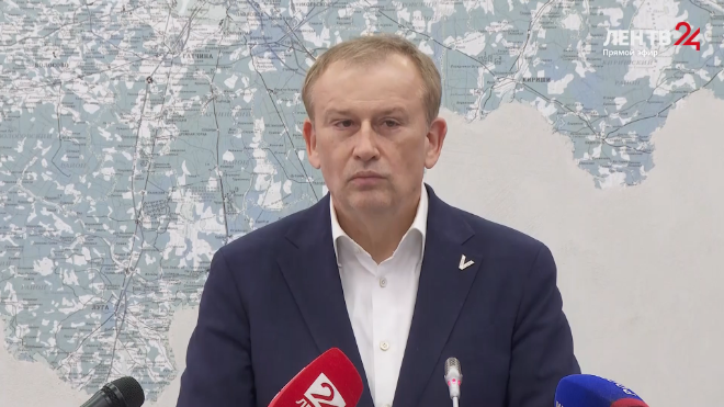 Фото: Скриншот прямой трансляции ЛенТВ24