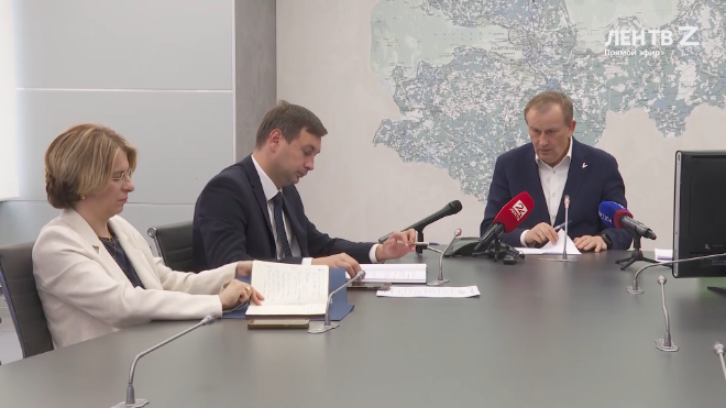 Фото: Скриншот прямой трансляции ЛенТВ24