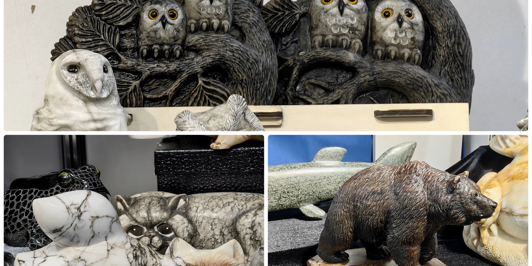 Чудесные звери, созданные из камня. Камнерезное искусство мастеров Кунгура