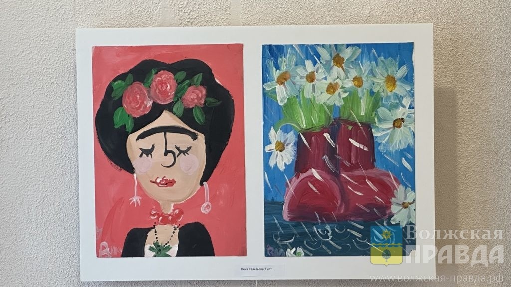     Из крупы, соли и мятой бумаги: в Волжском открылась выставка работ особенных детей
