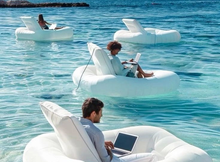 Где работать у воды? Рай для удаленщика