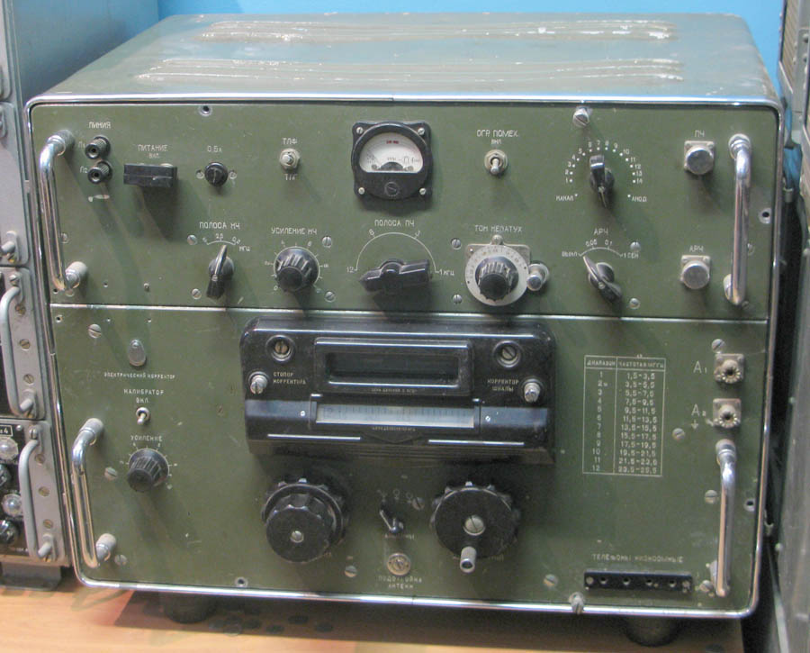 Р-250 («Кит») — советский коротковолновый радиоприёмник для дальней связи, радиоразведки и пеленгации, военного и гражданского назначения. Фото с сайта https://www.rv3bc.narod.ru/Stat/rtx-r-250.htm