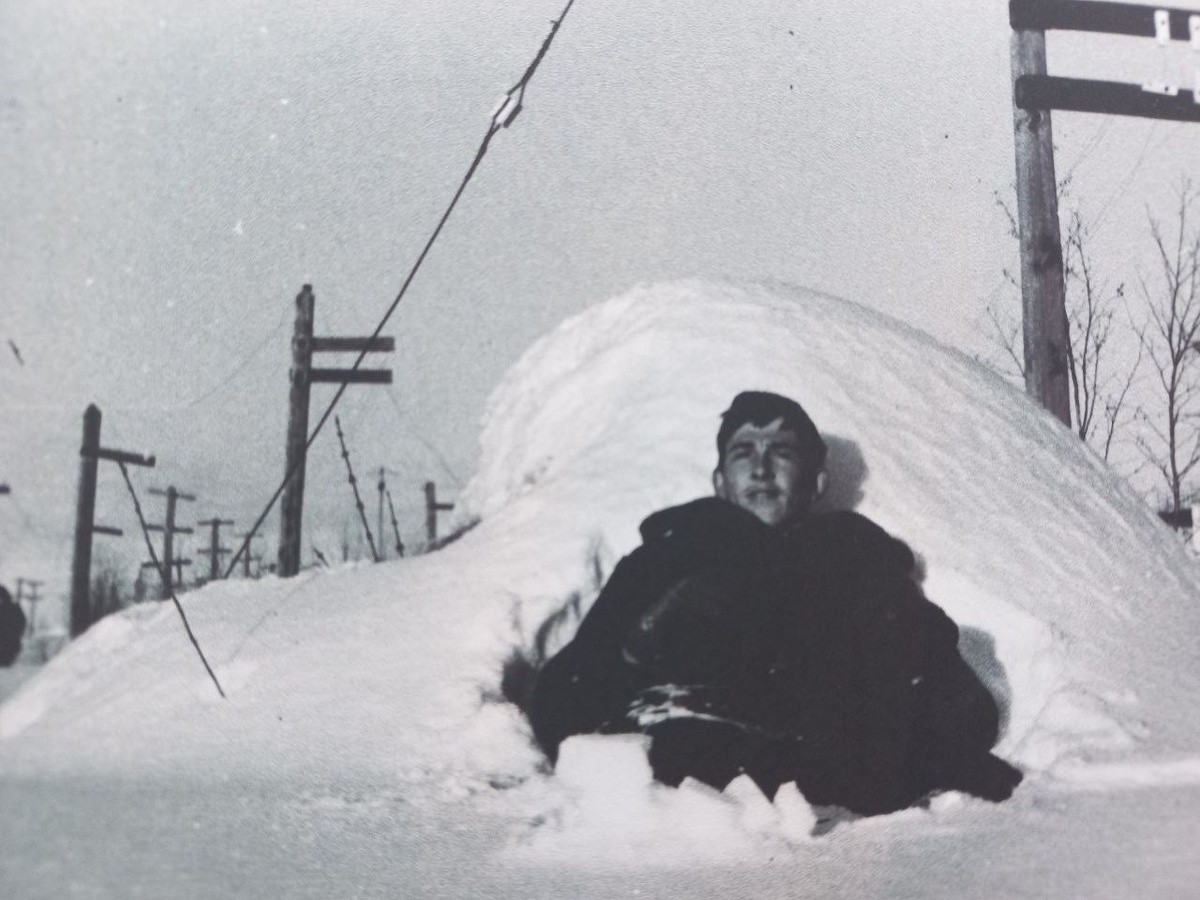 1973 год, антенное поле. Фото В.Ф. Гофмана