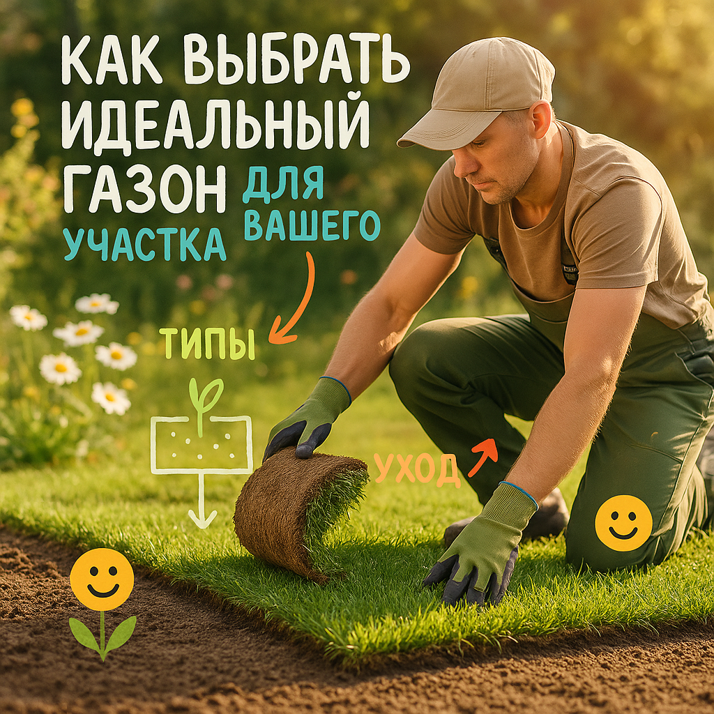    Как выбрать идеальный газон для вашего участка: советы по типам, технологии посадки и уходу в российском климате