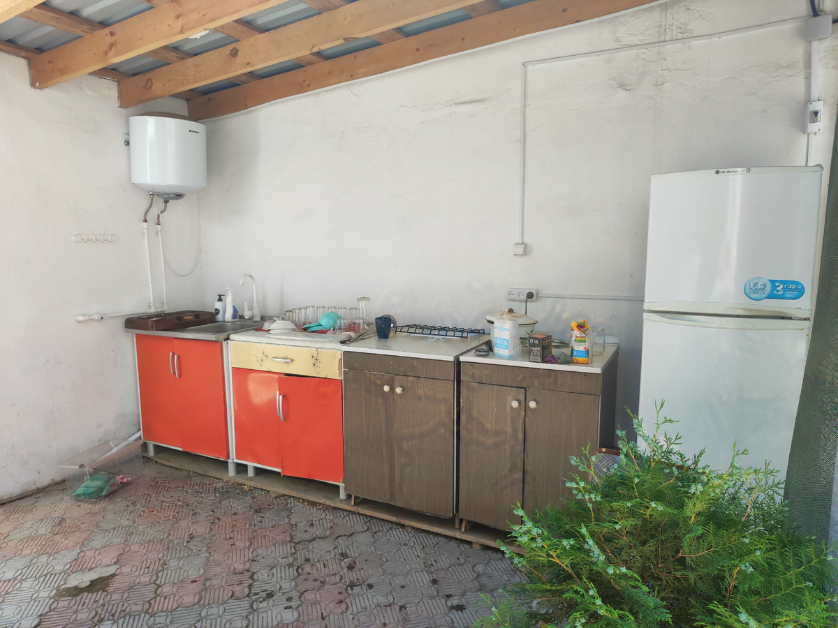 в процессе уборки