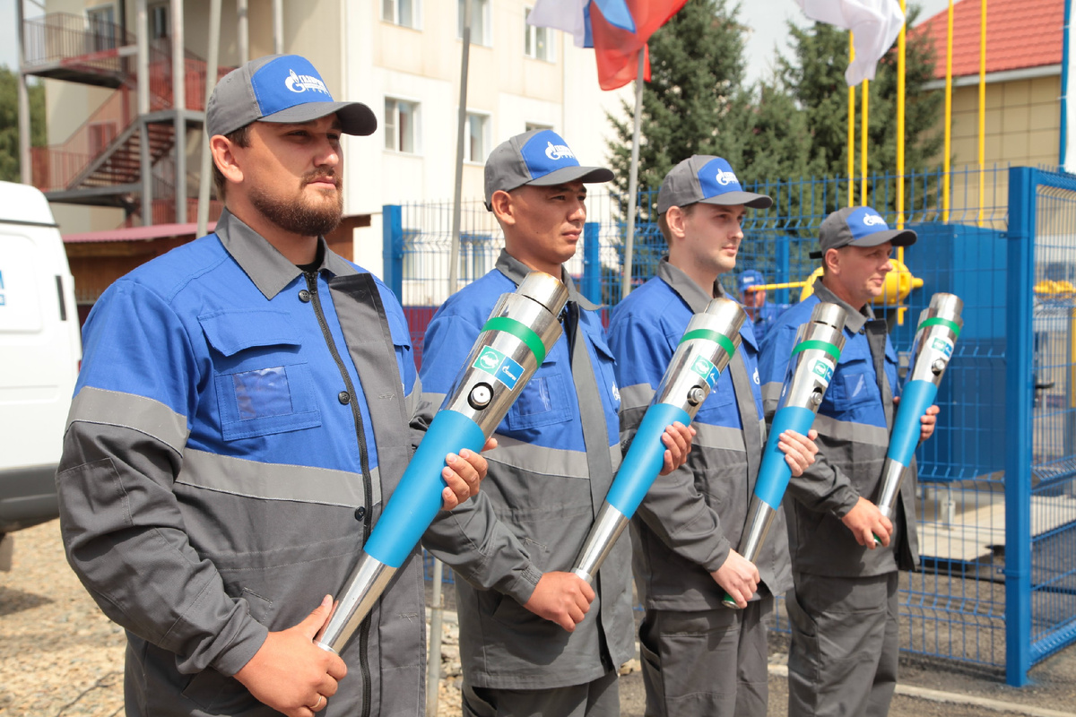 Торжественное мероприятие по подключению домовладения в рамках догазификации в г. Горно-Алтайск, Республика Алтай, 21.08.2024. Фото: Gasfoto.ru