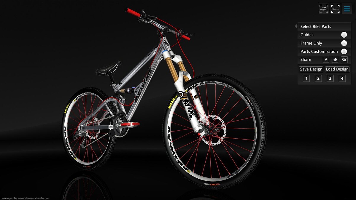 Конфигуратор велосипеда