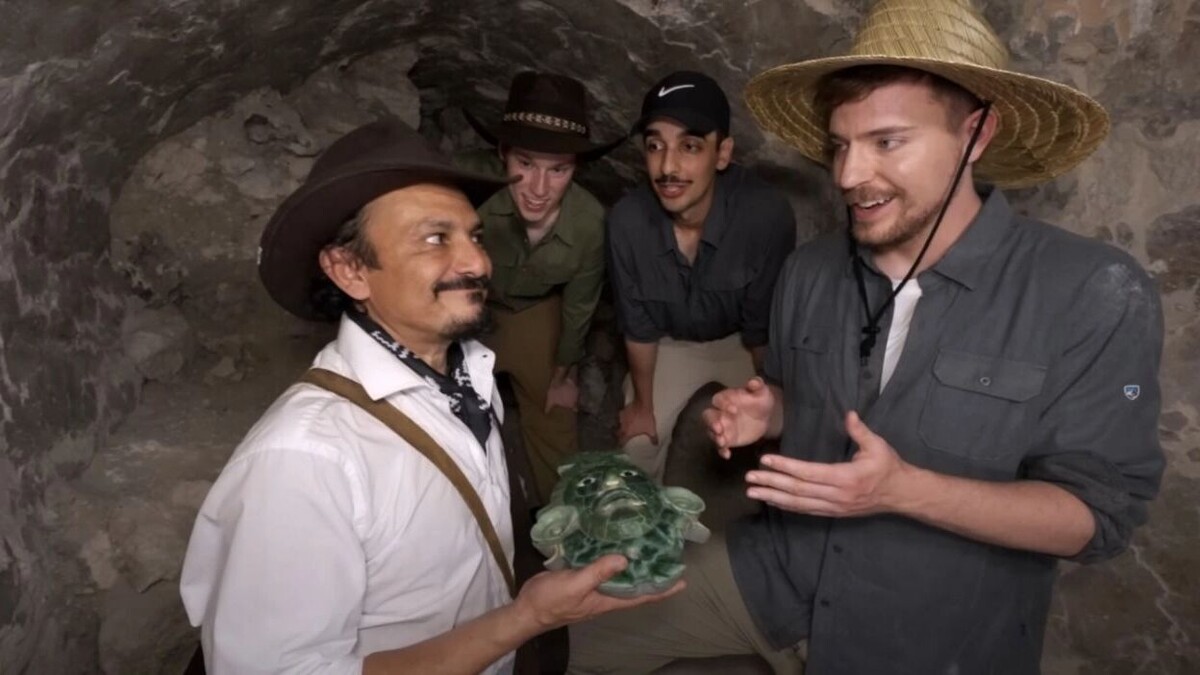      Автор: MrBeast Источник: YouTube