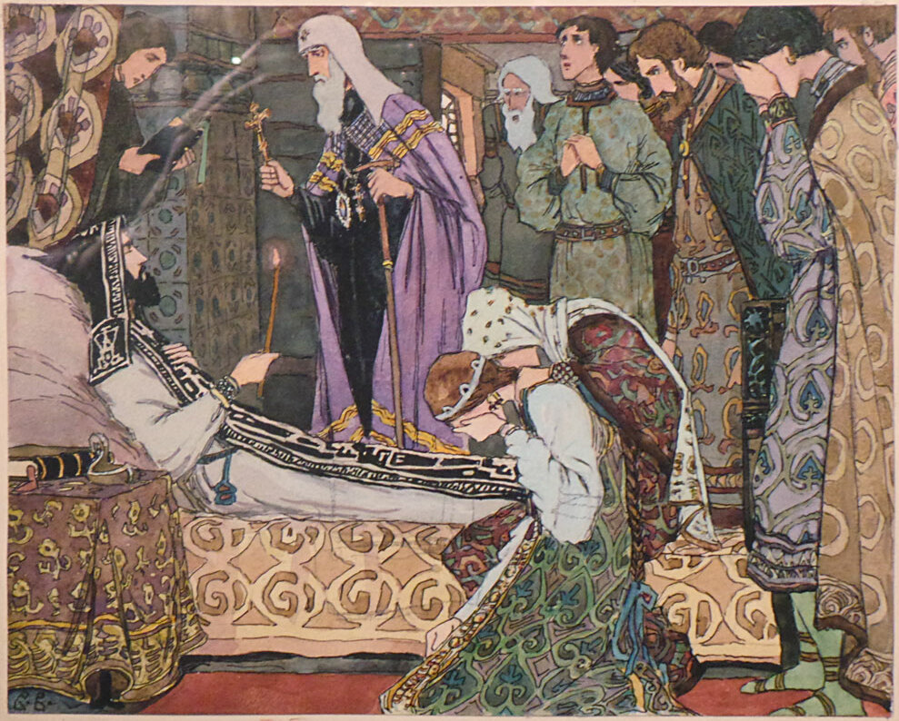 Василий Владимиров. Кончина Дмитрия Донского