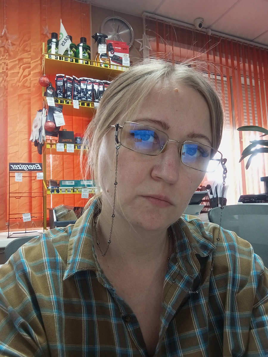 На любимой работе 