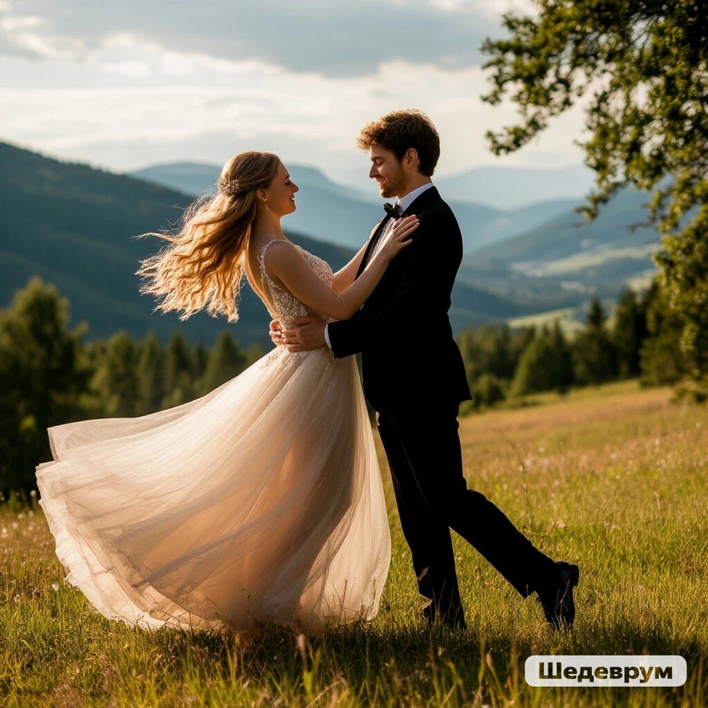 Сгенерировано ИИ (идеальный образ идеального счастья)