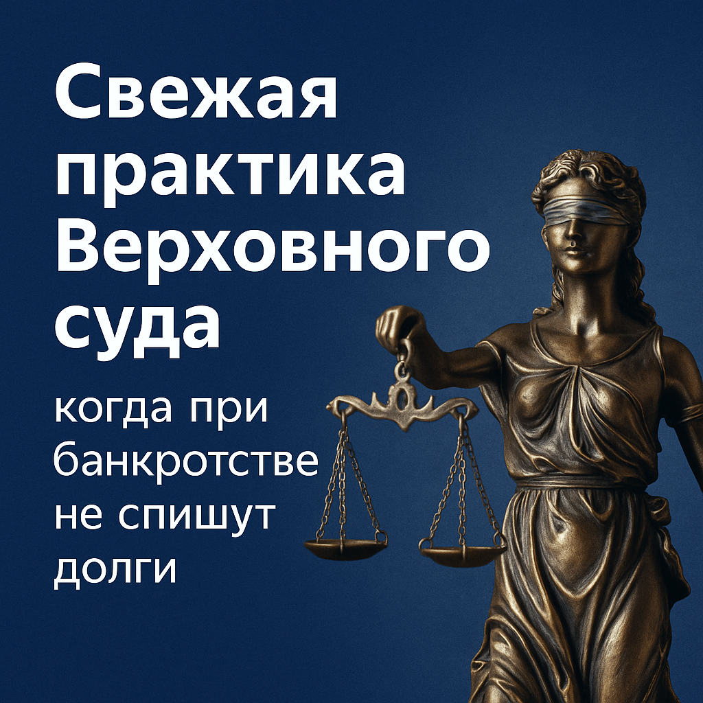 Решение Верховного суда: когда банкротство не освобождает от долгов. Почему поведение важнее анкеты.