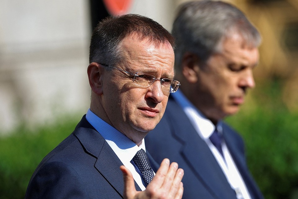    Глава российской делегации на переговорах в Стамбуле Владимир Мединский. REUTERS