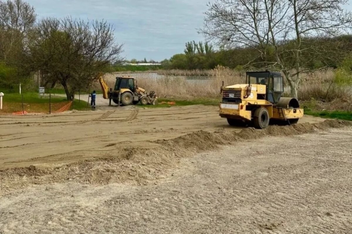    В Кропоткине до ноября благоустроят набережную