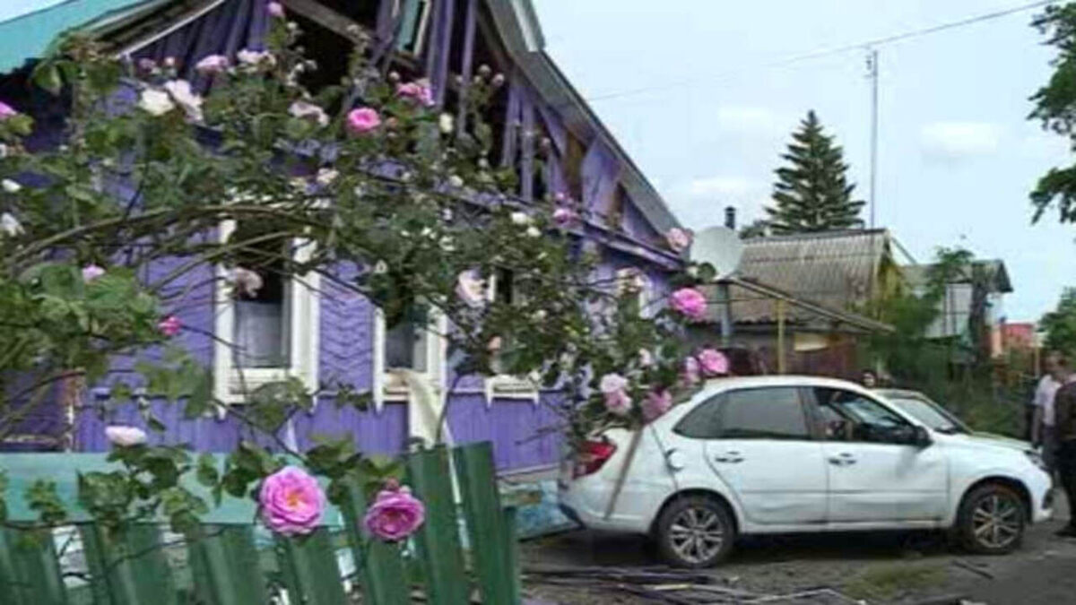    Последствия ночной атаки вражеских БПЛА