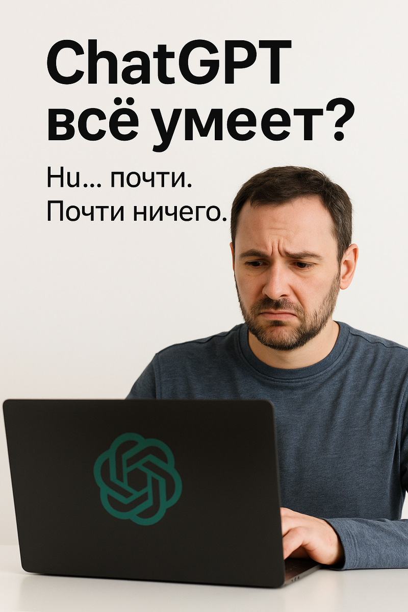 Я специально оставил с ошибкой, прям наглядный косяк ИИ 