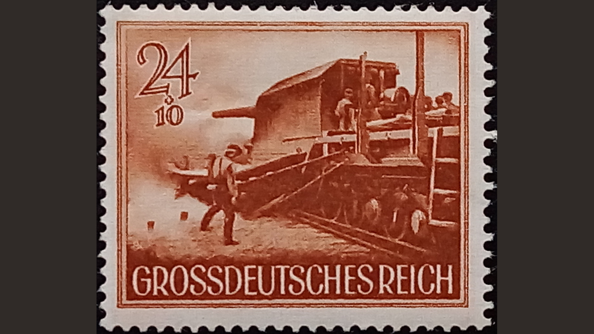 1. Германия, 1944 год, № 883. Железнодорожное орудие. День памяти героев 1944 года. В галерее полная серия марок (нажмите правую стрелку).

Эта марка не предназначена для пропаганды идей нацизма и может использоваться только в научно-исторических и художественных целях.