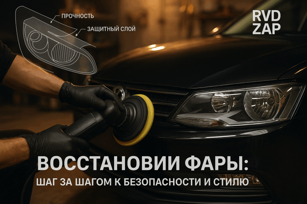    Пошаговое восстановление фар после ДТП admin
