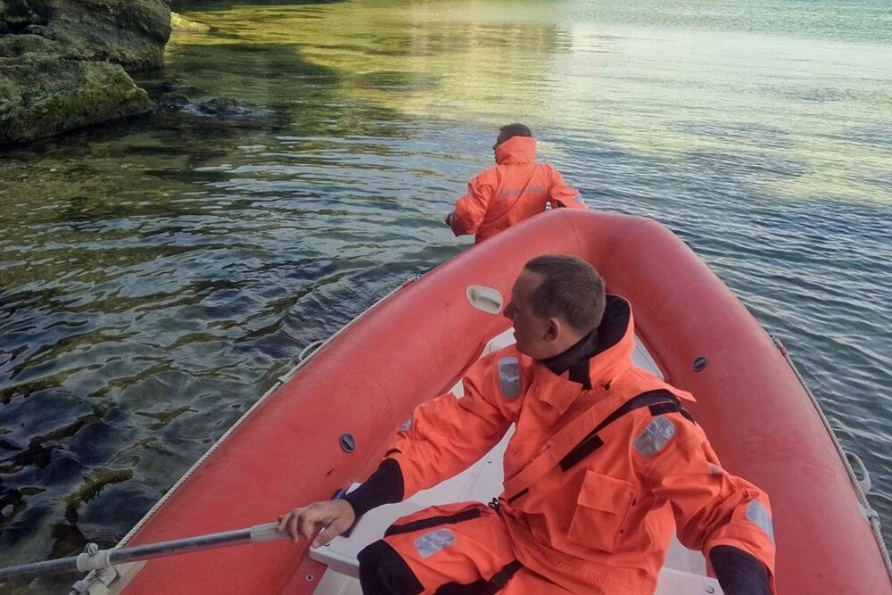 Поиск пропавшего Алексея Александрова. Фото: ГКУ РК «КРЫМ-СПАС»