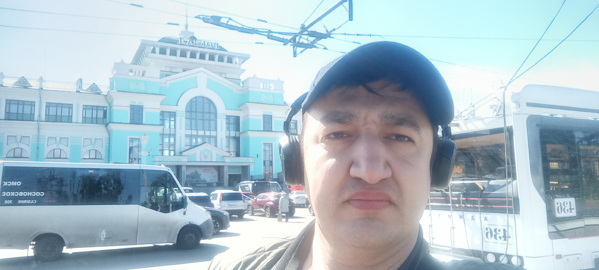 Омский жд вокзал 