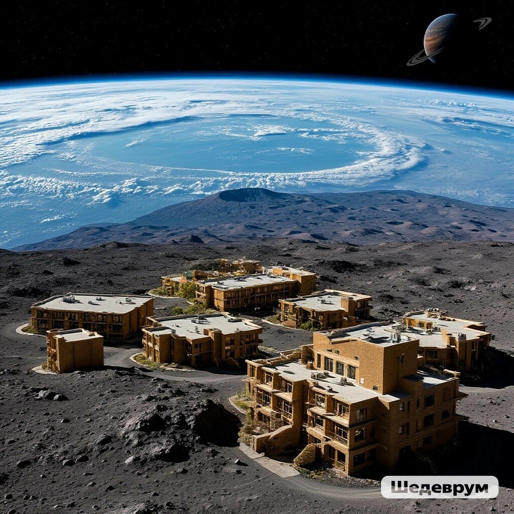 Отели с видом на Землю и низколетящие экскурсии по лунным кратерам.  