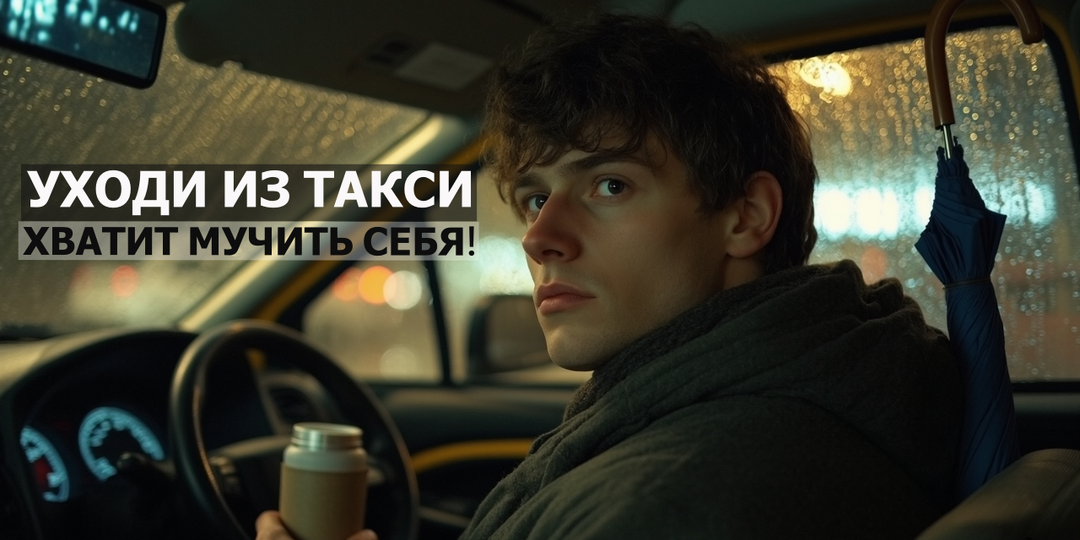 Уволняйся из такси Олег, хватит работать на эти таксопарки, я тебя дома не вижу!