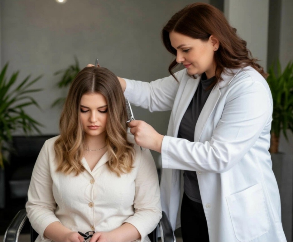 Повариха занесла надо мной своё железное орудие и спросила, как меня стричь