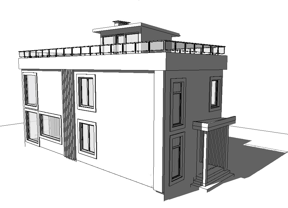 Центральный фасад