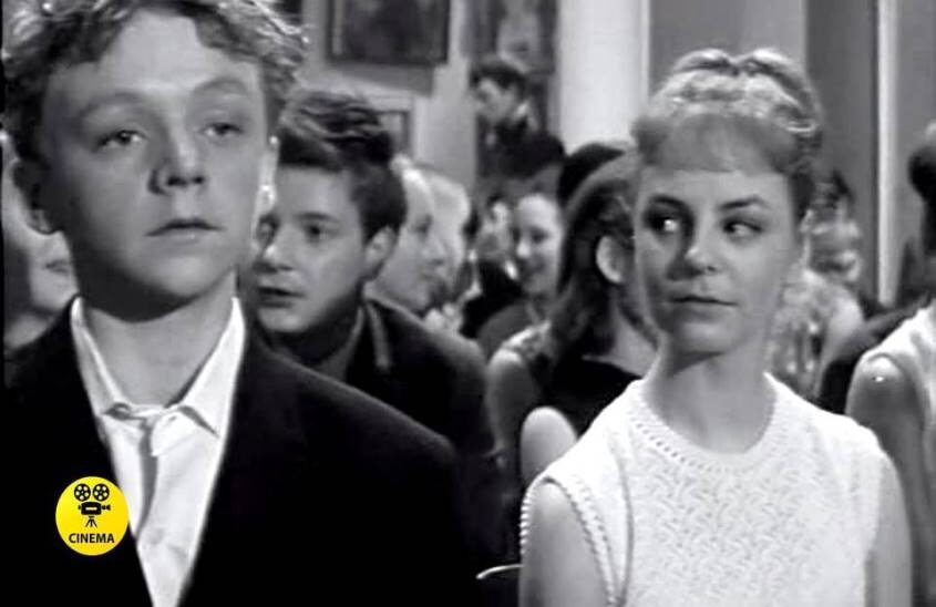 Виктор Перевалов и Виолетта Хуснулова в фильме "Я вас любил..." (1967).