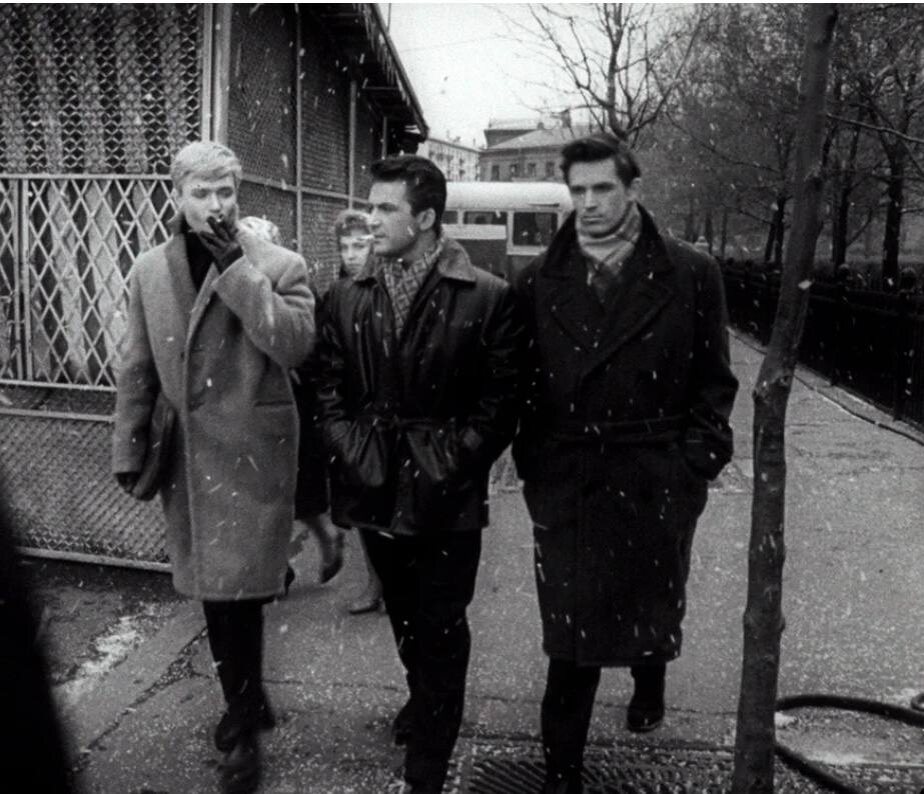 Три друга. Актёры Валентин Попов, Николай Губенко и Станислав Любшин