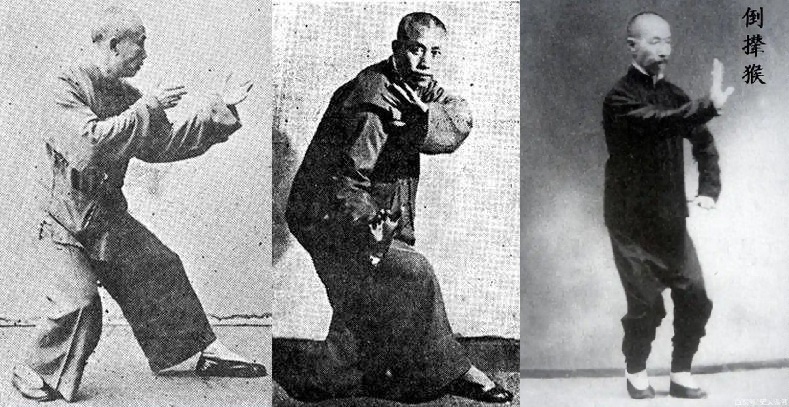 На фото представители двух стилей тайцзицюань: Дун Инцзе - стиль Ян, Сунь Лутан - стиль Сунь.