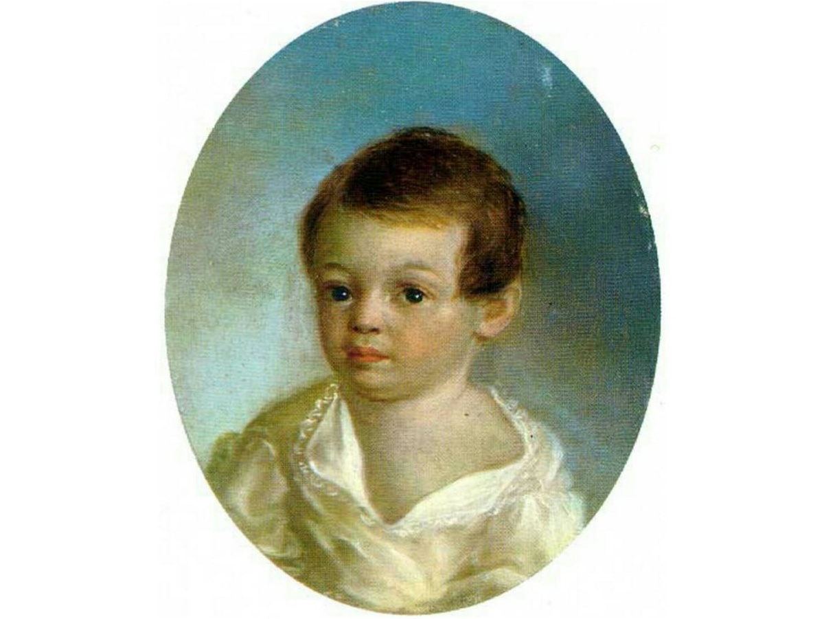 
 «Пушкин-ребёнок», Ксавье де Местр, 1801-1802. Фото: https://commons.wikimedia.org