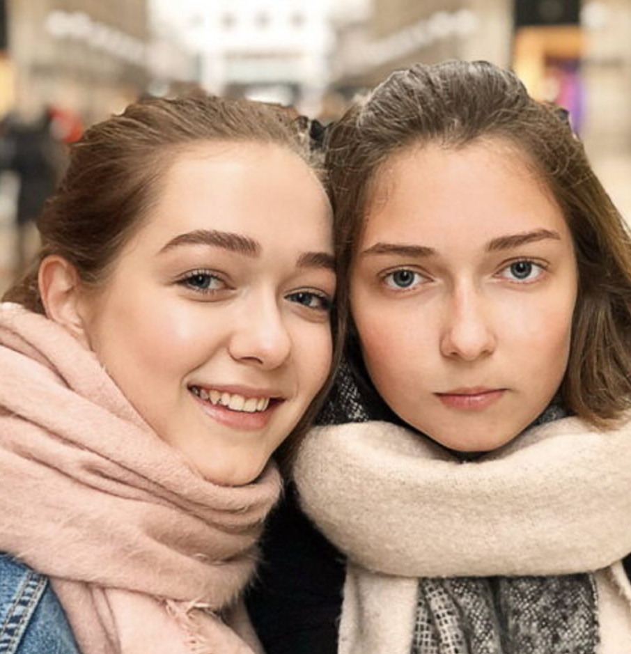 Дочери Евдокия и Екатерина Юшкевич