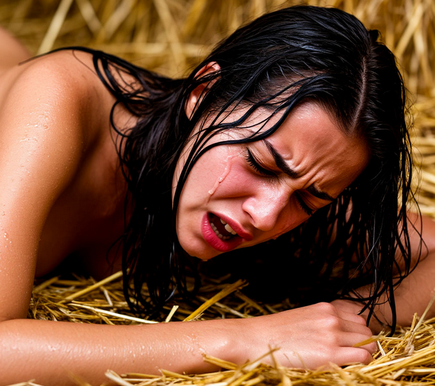 Девушка плачет