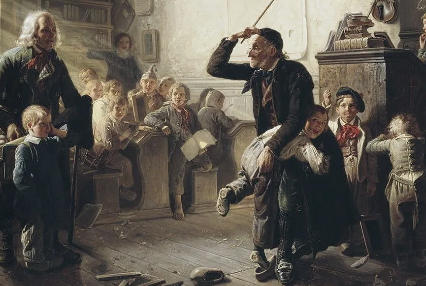 Наказание школяра