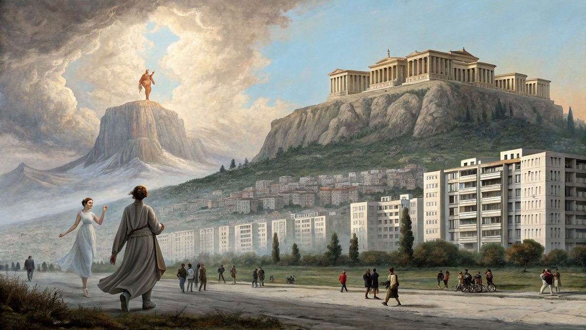 тот самый Парнас, который у любого человека, не испорченного питерскими реалиями, ассоциируется с древнегреческой горой, обителью Аполлона и муз